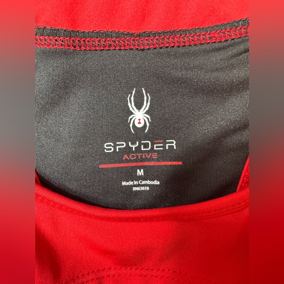 NWOT Spyder Sports Bra Cropped Tank Top - Racerback Large - Picture 5 of 6
